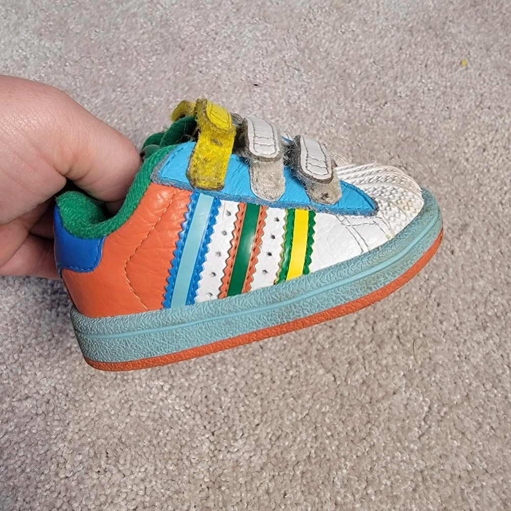 Tiny Unisex Adidas Sneakers Track Shoes Size 3